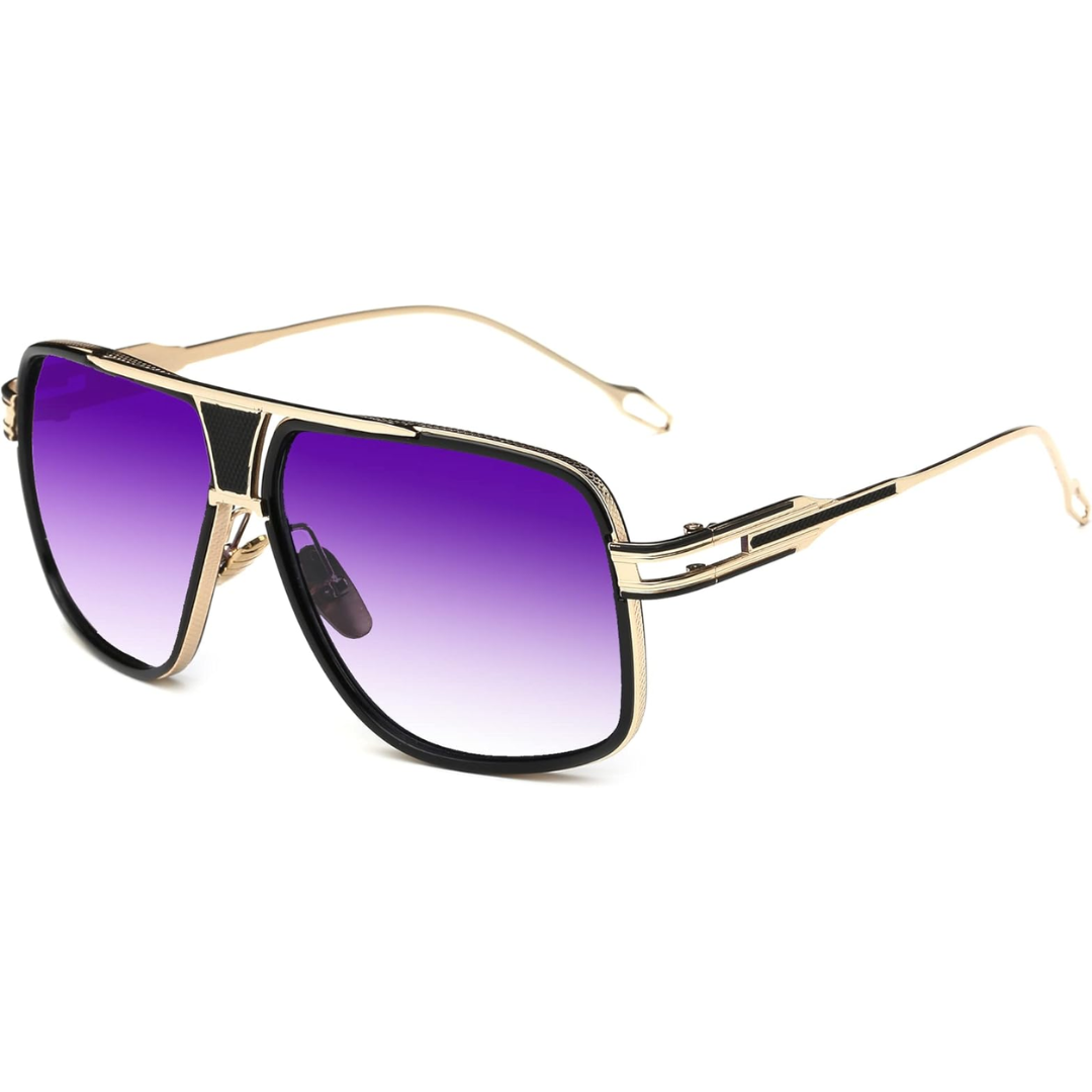 Pilotenbrille mit leichtem Metallrahmen und UV-Schutz – Klassische Sonnenbrille für Herren mit stilvollem Look und optimalem Schutz | Sansoti