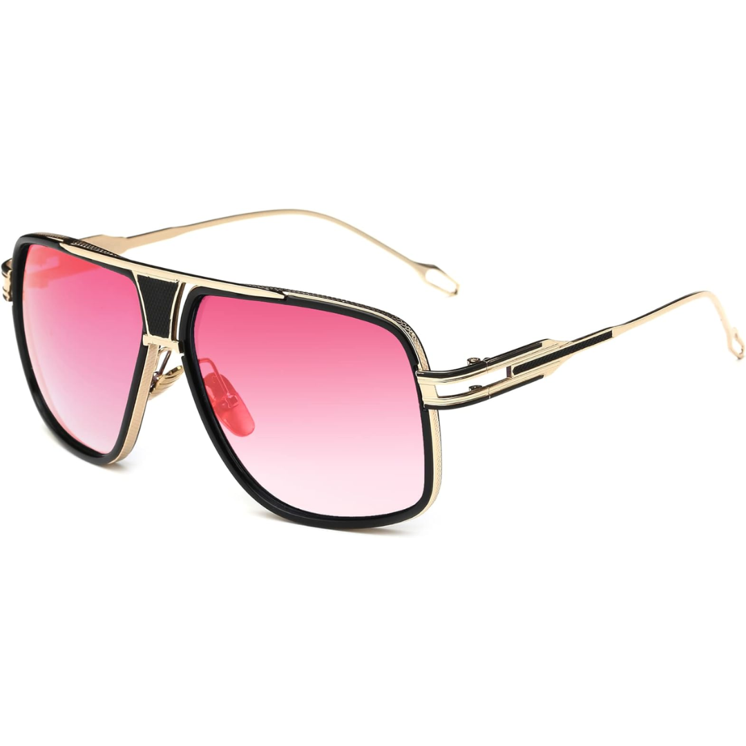 Pilotenbrille mit leichtem Metallrahmen und UV-Schutz – Klassische Sonnenbrille für Herren mit stilvollem Look und optimalem Schutz | Sansoti
