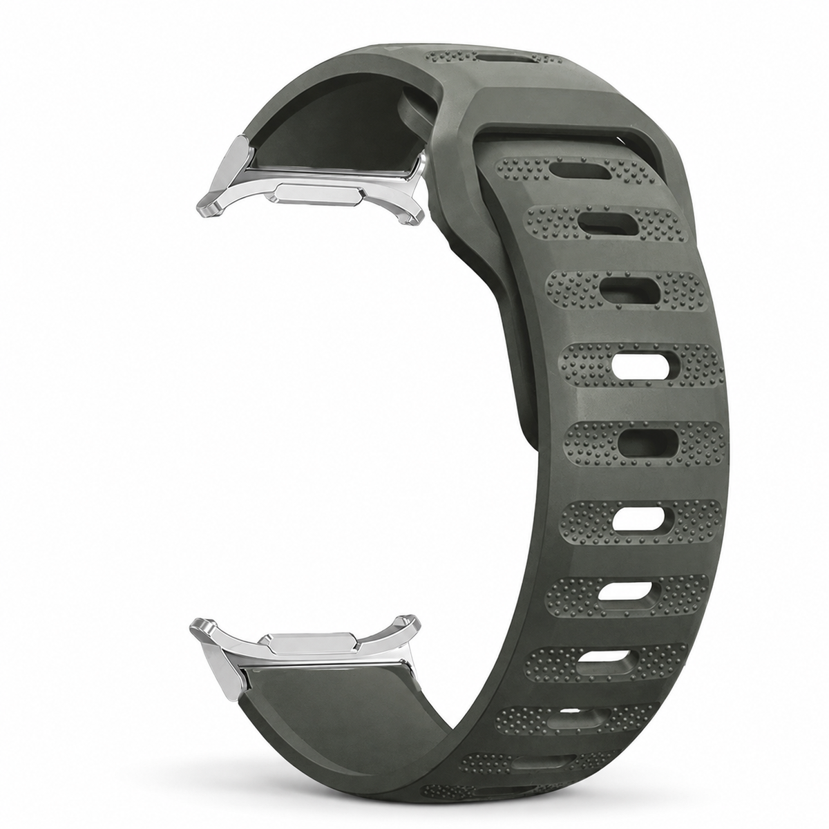 Sporthorlogeband Siliconen Geventileerd voor Smartwatch 40mm 44mm 46mm 47mm Fitnessband Training Sport | Sansoti