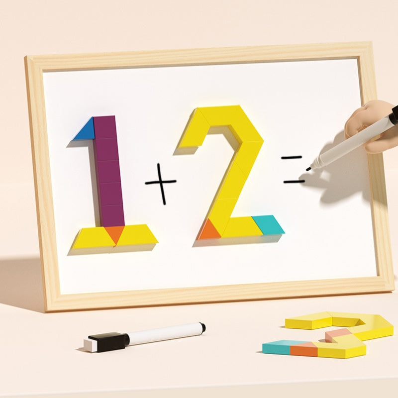 Magnetische Holzbausteine mit Beispielkarten 180/200-teilig Pädagogisches Spielzeug für Kinder ab 3 Jahren mit Aufbewahrungsbox STEM Entwicklungsspiel Räumliches Denken Feinmotorik Kreatives Bauen | Sansoti