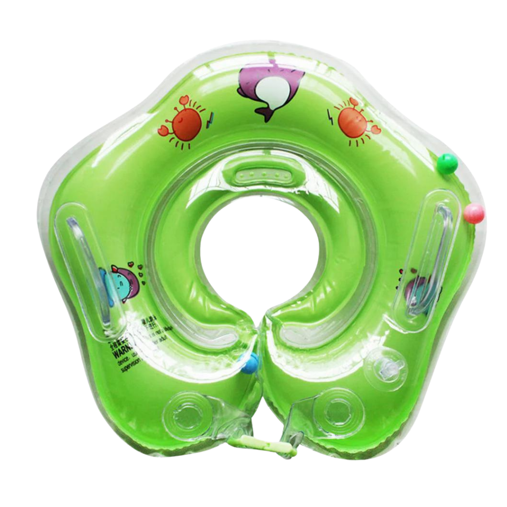 Collier de natation bébé pour soutien de la nuque 6-24 mois, flottabilité sécurisée, PVC | Sansoti