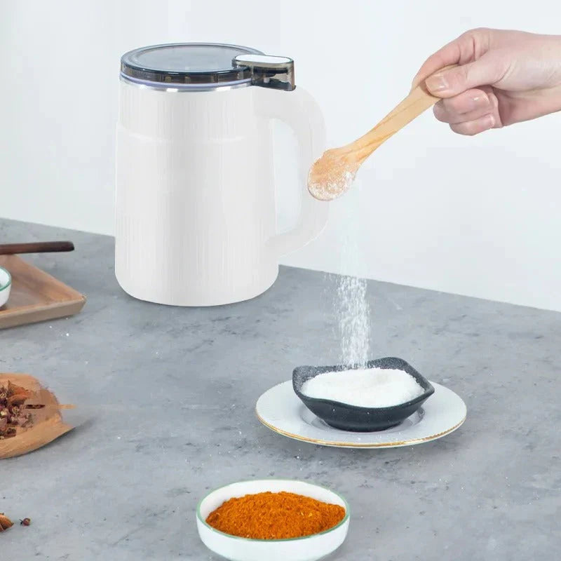 Electric Grain Mill / Flour Mill – Make Fresh Whole Grain Flour Yourself | Powerful Mill for Grains & Seeds | Sansoti
