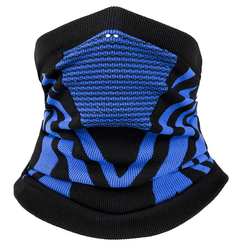 Thermische Gesichtsmaske mit Fleece-Balaclava und Halswärmer für Wintersport, Wandern, Skifahren und Snowboarden, atmungsaktiv | Sansoti