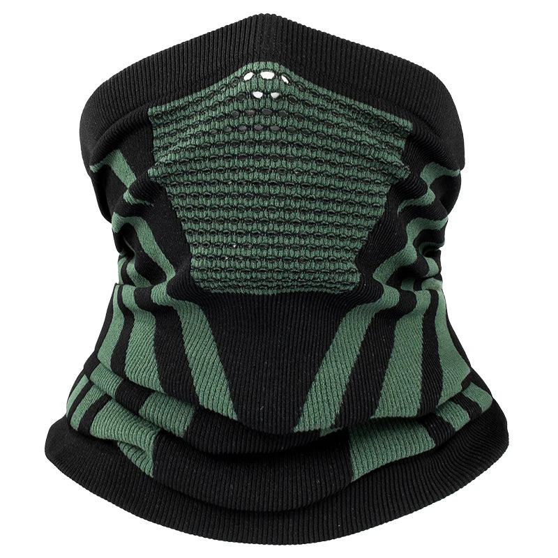 Thermische Gesichtsmaske mit Fleece-Balaclava und Halswärmer für Wintersport, Wandern, Skifahren und Snowboarden, atmungsaktiv | Sansoti
