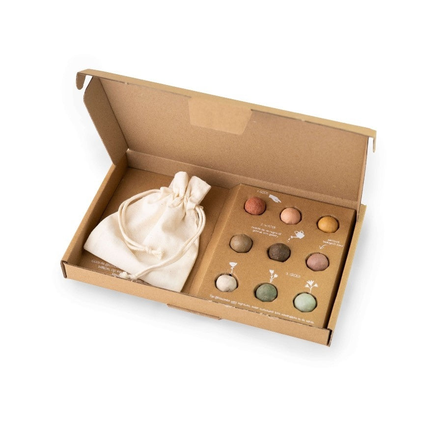 Blossombs Giftbox Large Saatgutkugeln - 9 Stück [de]