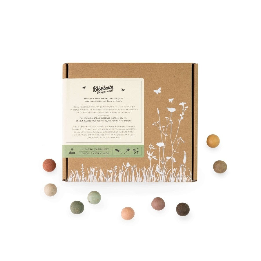Blossombs Giftbox Medium Saatgutkugeln - 9 Stück [de]