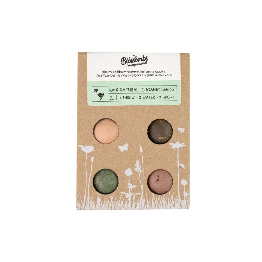 Blossombs Giftbox Mini Saatgutkugeln - 4 Stück [de]