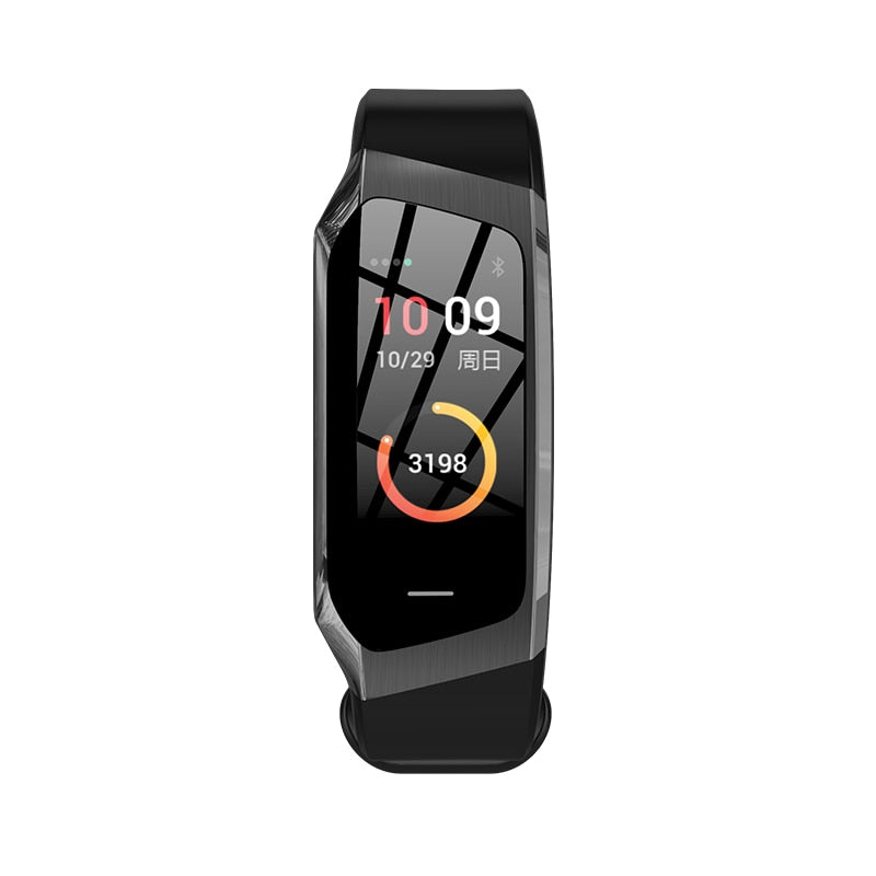 Smart Fitness Tracker with Heart Rate Monitor and Blood Pressure Function - 24/7 Health Monitoring & Sports Tracking | Sansoti