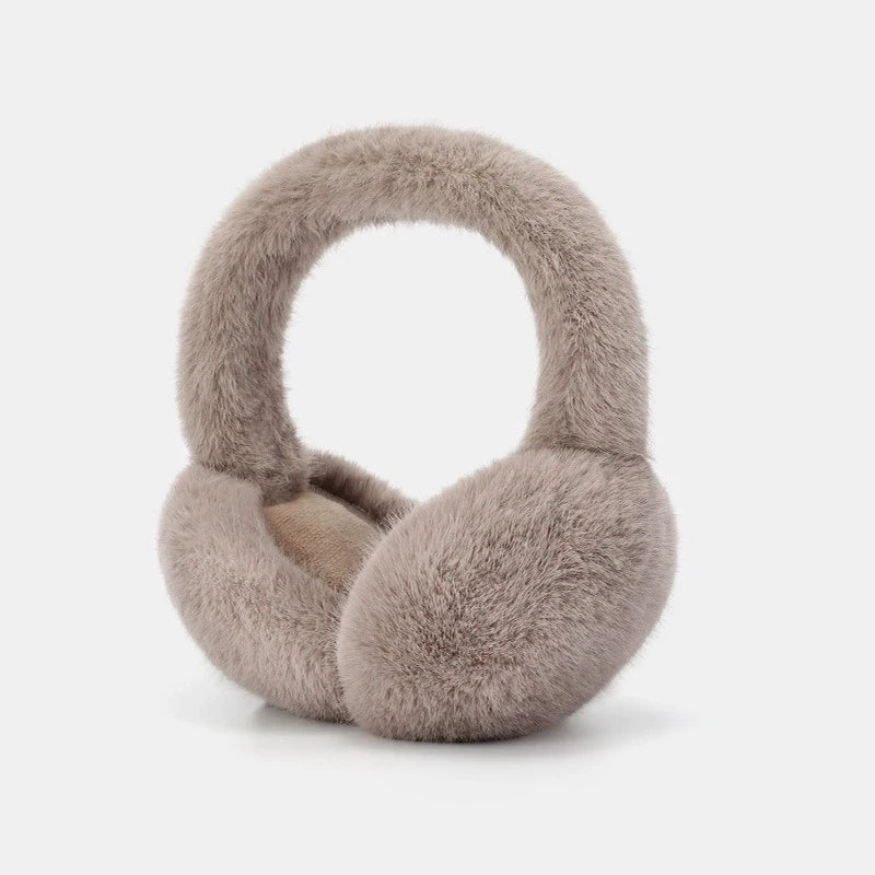 Plush Winter Earmuffs with Foldable Design for Women and Men Comfortable Soft Luxury Warmth Accessory | Sansoti