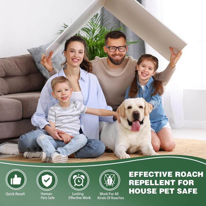 Disc-Shaped Cockroach Bait – Safe for Children & Pets – 12, 24, or 36 Pieces | Sansoti