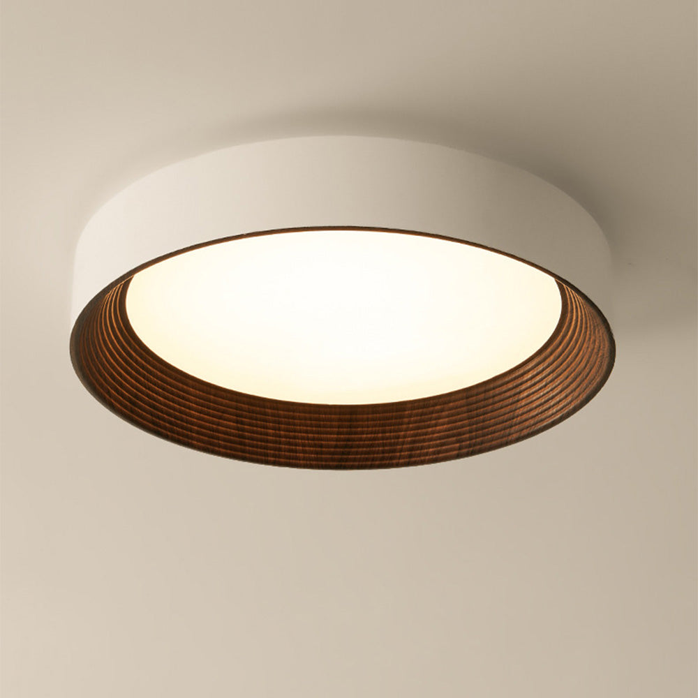 Minimalist Round Low-Profile Ceiling Lamp Bedroom Ceiling Lighting LED | Sansoti