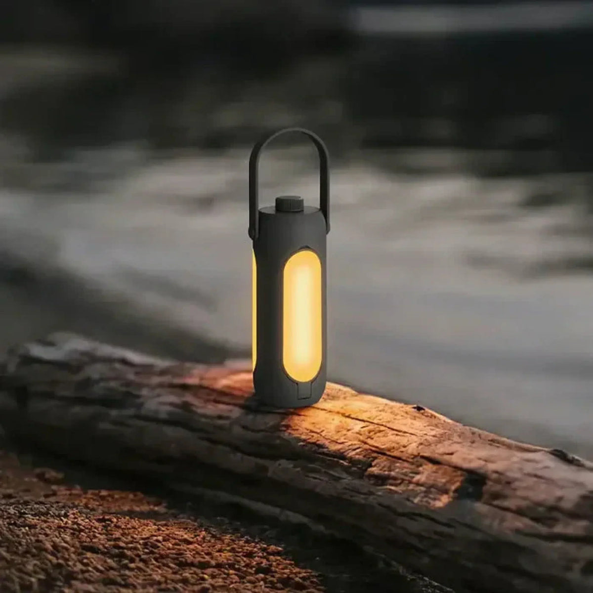 Tragbare LED-Lampe wiederaufladbar mit Taschenlampenmodus Innen & Außen dimmbar 30-720 Lumen 1800-7000K USB 10000mAh Beleuchtung Camping | Sansoti
