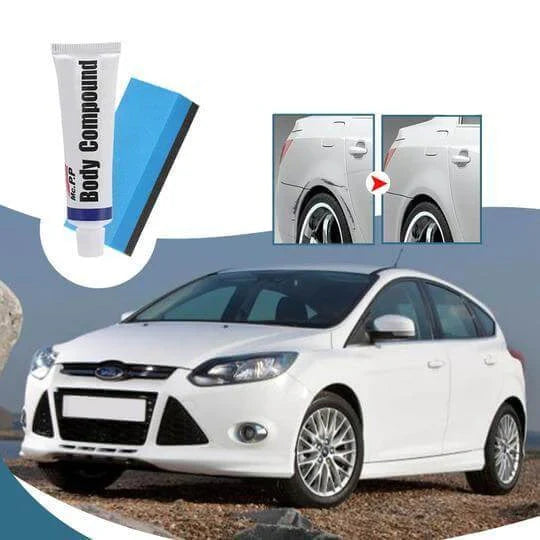 Autokratzer Reparaturset – Professioneller Kratzerentferner mit Schleifschwamm für Alle Autolacke | Sansoti