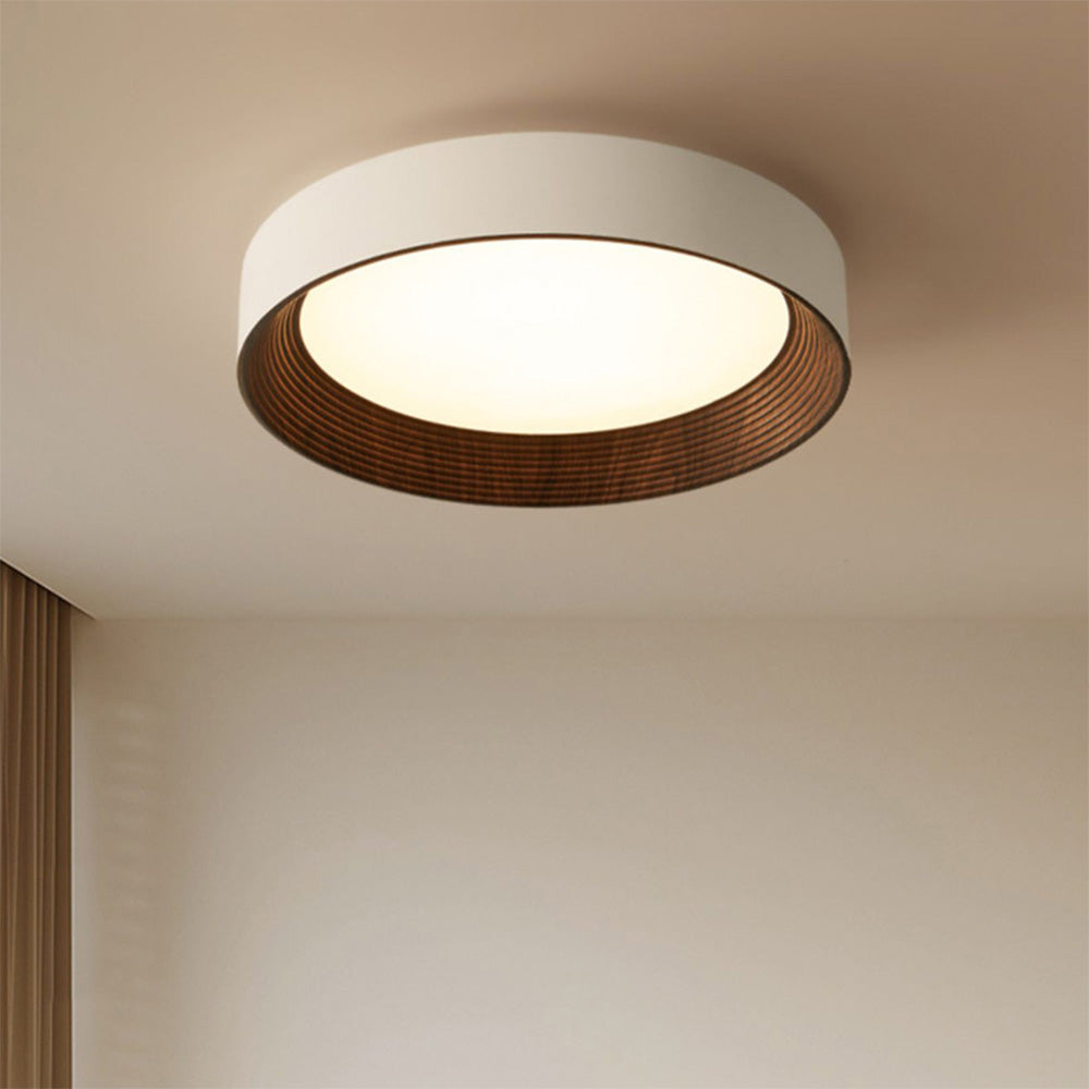 Minimalist Round Low-Profile Ceiling Lamp Bedroom Ceiling Lighting LED | Sansoti