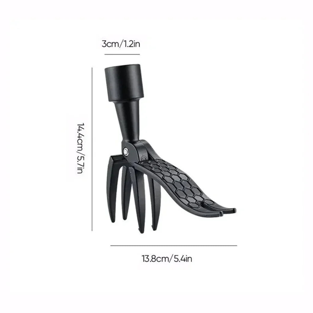 Claw Head for Weed Removal, Stainless Steel, Manual Garden Tool, Root Extraction, Without Handle | Sansoti