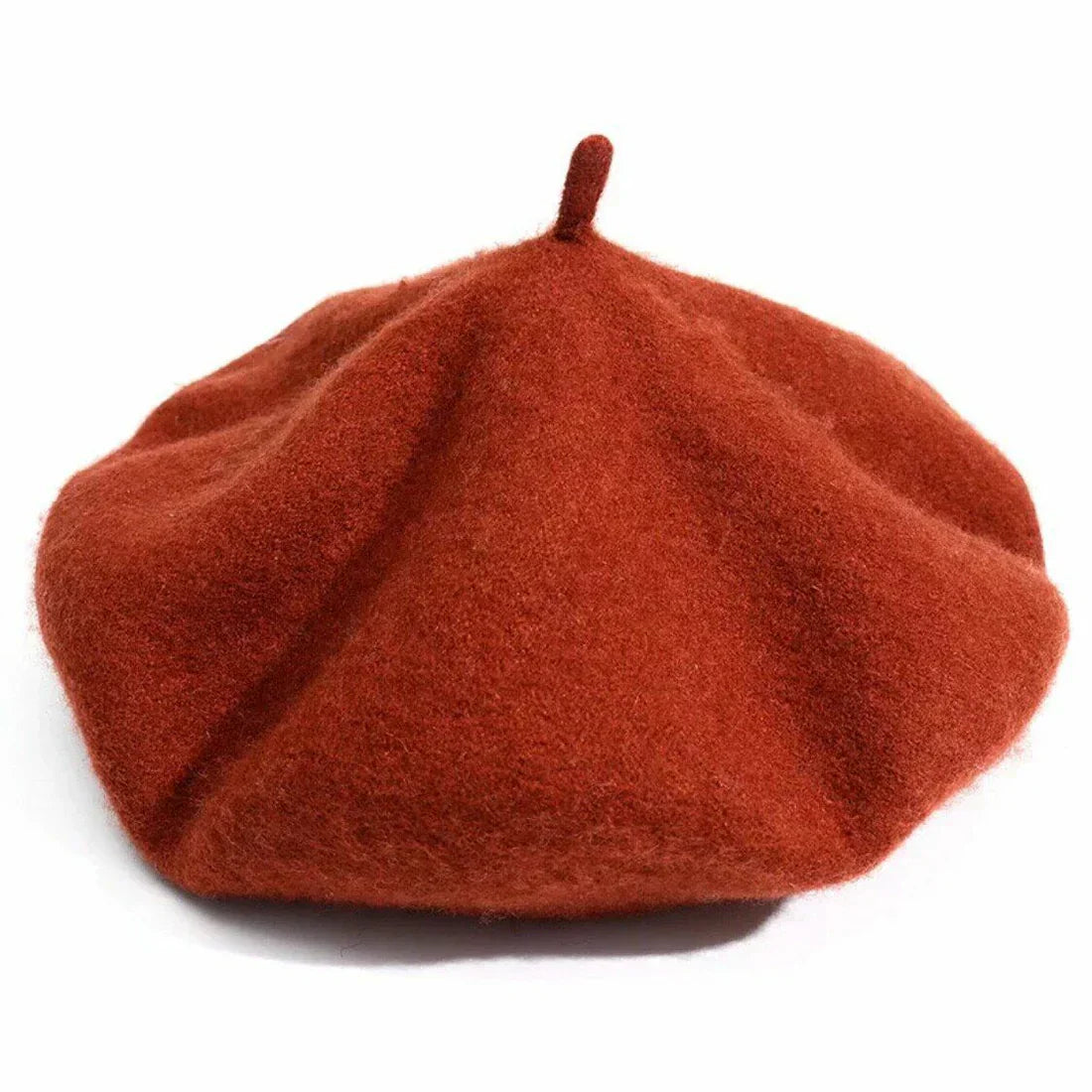 Wollbarett für Damen – Klassischer französischer Stil – Warmes Winteraccessoire | Sansoti