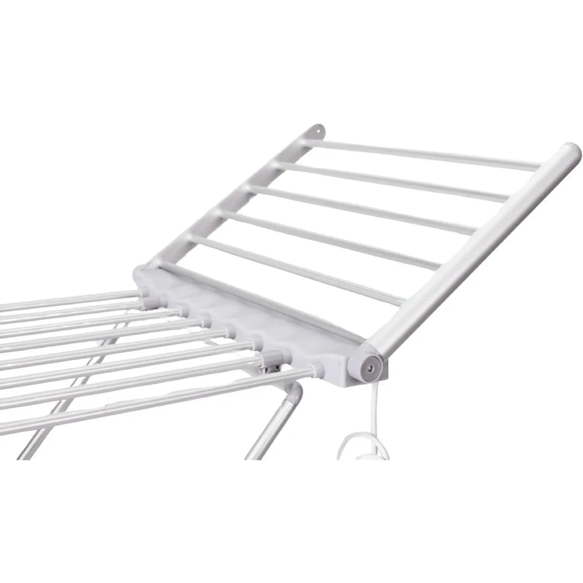 Heated Folding Aluminum Clothes Airer, 2 Wings, Electric, Fast-Drying Laundry, Standard, Energy-Efficient | Sansoti