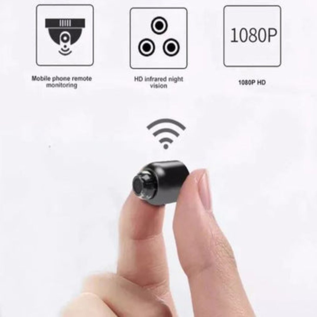 Draadloze Beveiligingscamera Full HD met Nachtzicht WiFi Bewegingsdetectie voor Slimme Thuisbeveiliging | Sansoti