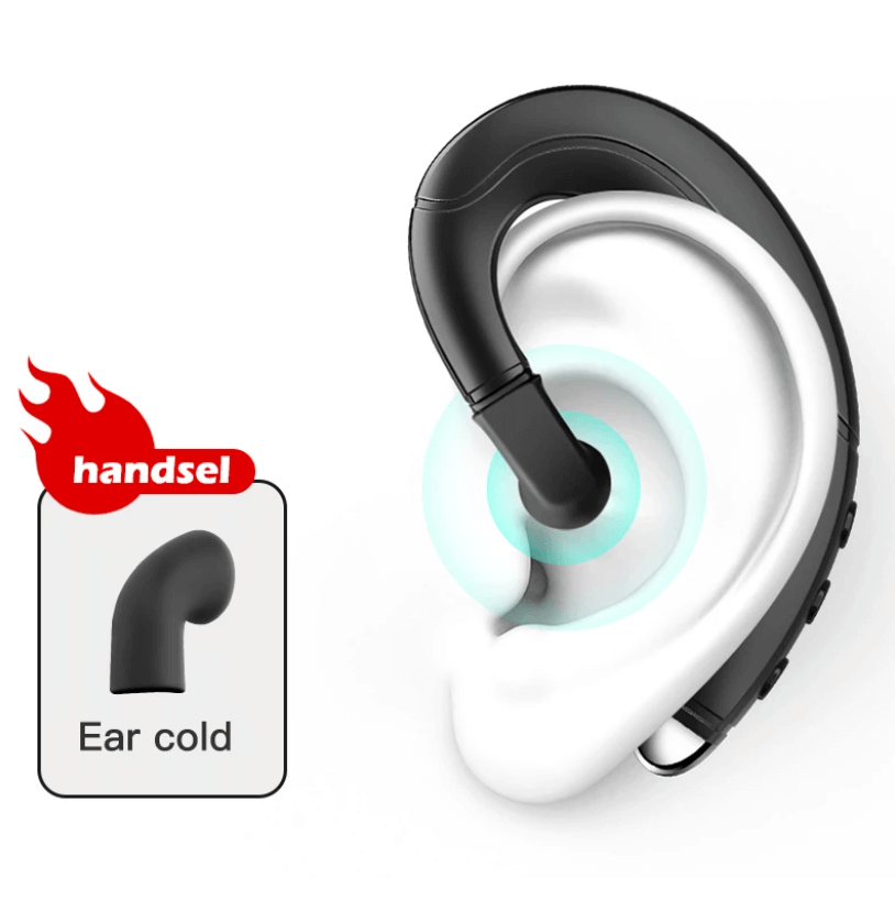Kabellose Open-Ear-Kopfhörer mit Knochenleitung, Bluetooth 5.0, Sportkopfhörer, wasserbeständig, 12 Stunden Wiedergabezeit | Sansoti