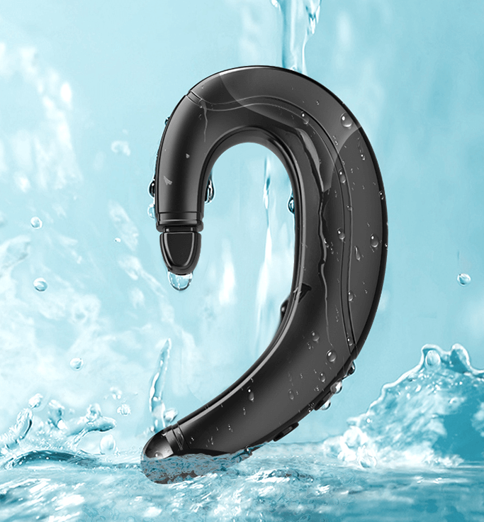 Kabellose Open-Ear-Kopfhörer mit Knochenleitung, Bluetooth 5.0, Sportkopfhörer, wasserbeständig, 12 Stunden Wiedergabezeit | Sansoti