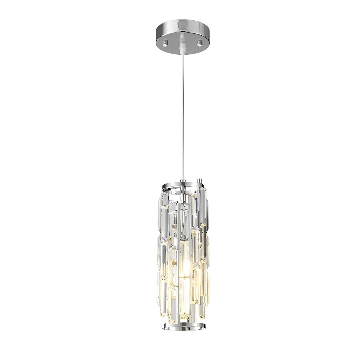 Suspension Cristal Fer Noir E27 Salle à Manger Salon Industriel Rétro Plafonnier Suspension Verre Cristal Bar Couloir | Sansoti