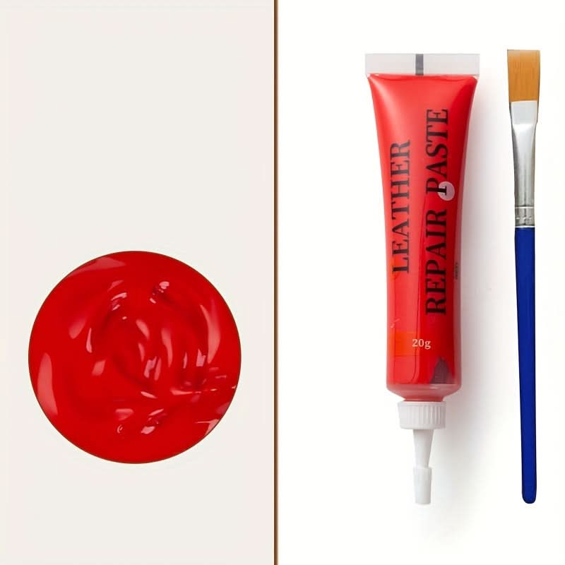 Leder-Reparaturset für Möbel, Autositze und Sofas, Leder-Restaurationskit mit Applikator, 3x10cm | Sansoti
