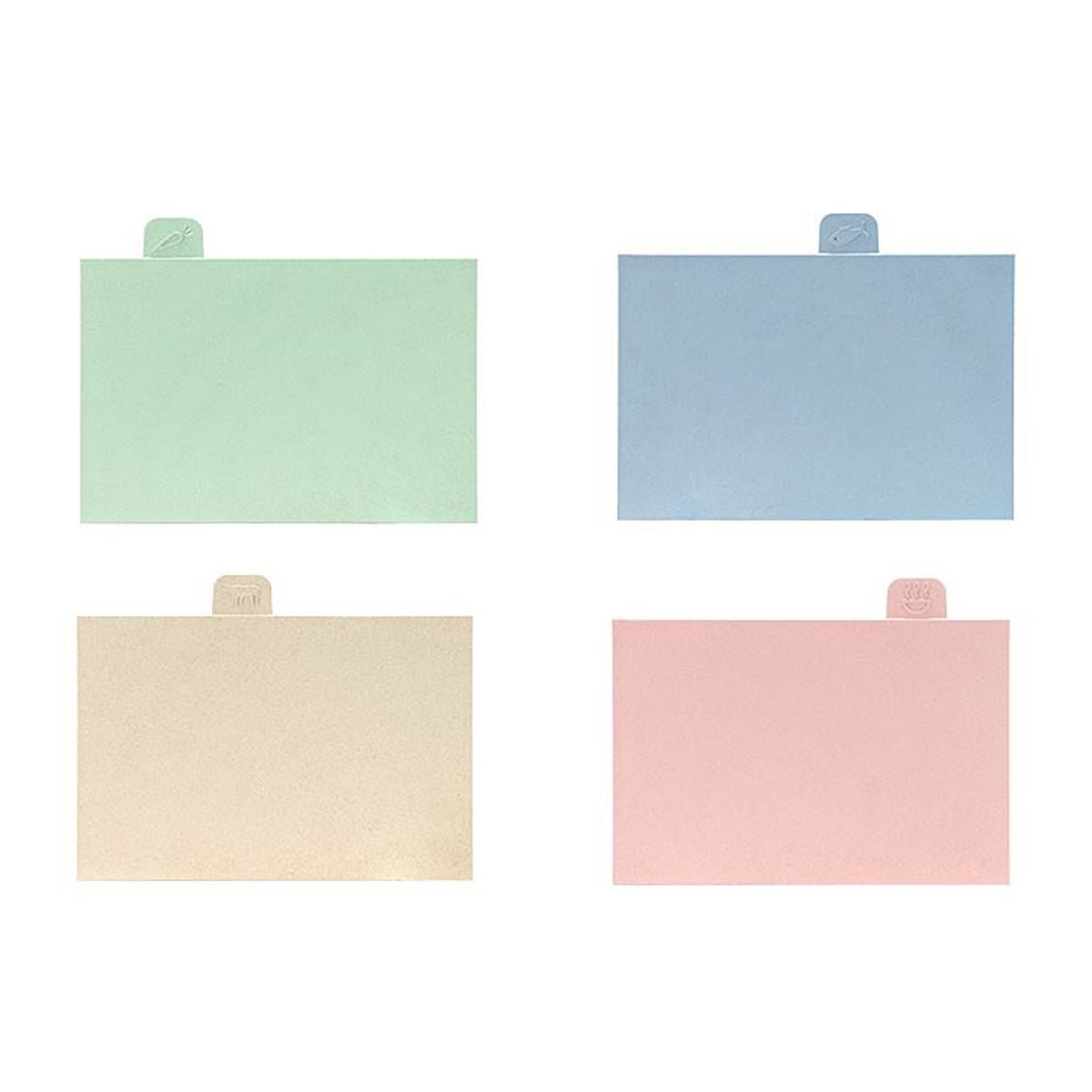 4-Piece Cutting Board Set Made of Wheat Straw with Holder, Colored Kitchen Boards, Hygienic, Knife-Resistant, Durable Kitchen | Sansoti