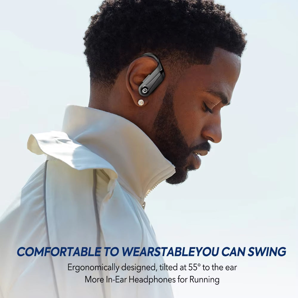 Wireless Sports Earbuds IPX7 Waterproof with Ergonomic Fit for Running Fitness Training Gym | Sansoti