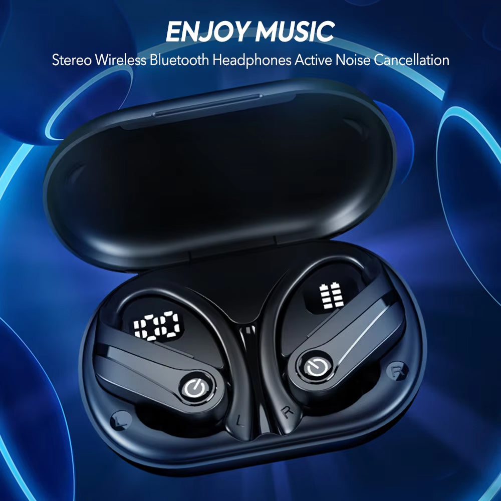 Wireless Sports Earbuds IPX7 Waterproof with Ergonomic Fit for Running Fitness Training Gym | Sansoti
