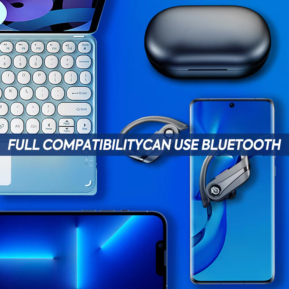 Wireless Sports Earbuds IPX7 Waterproof with Ergonomic Fit for Running Fitness Training Gym | Sansoti