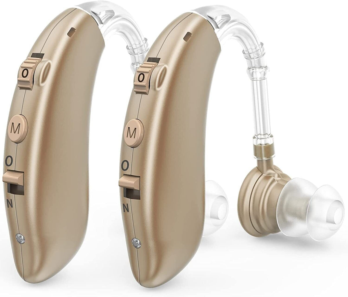 Digital Rechargeable Behind-the-Ear Hearing Aid with Noise Reduction for Clear Sound and Comfort | Sansoti