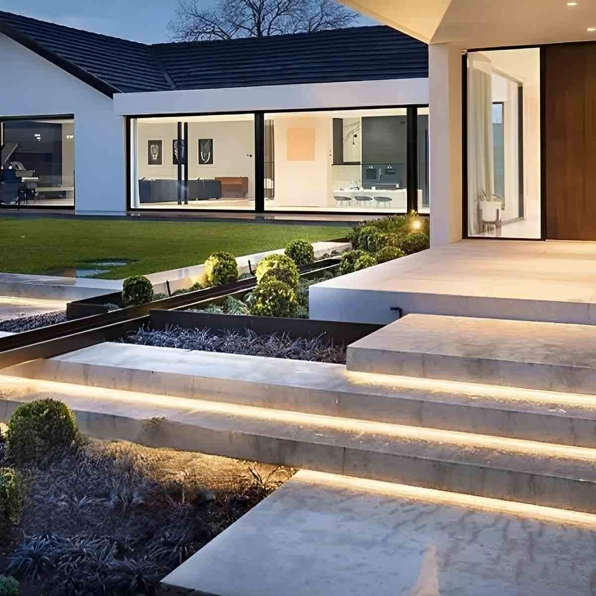 Flexible wasserdichte LED-Lichtleiste 24 V COB für Treppen-, Unterwasser-, Pool-, Garten- und Außenbeleuchtung | Sansoti