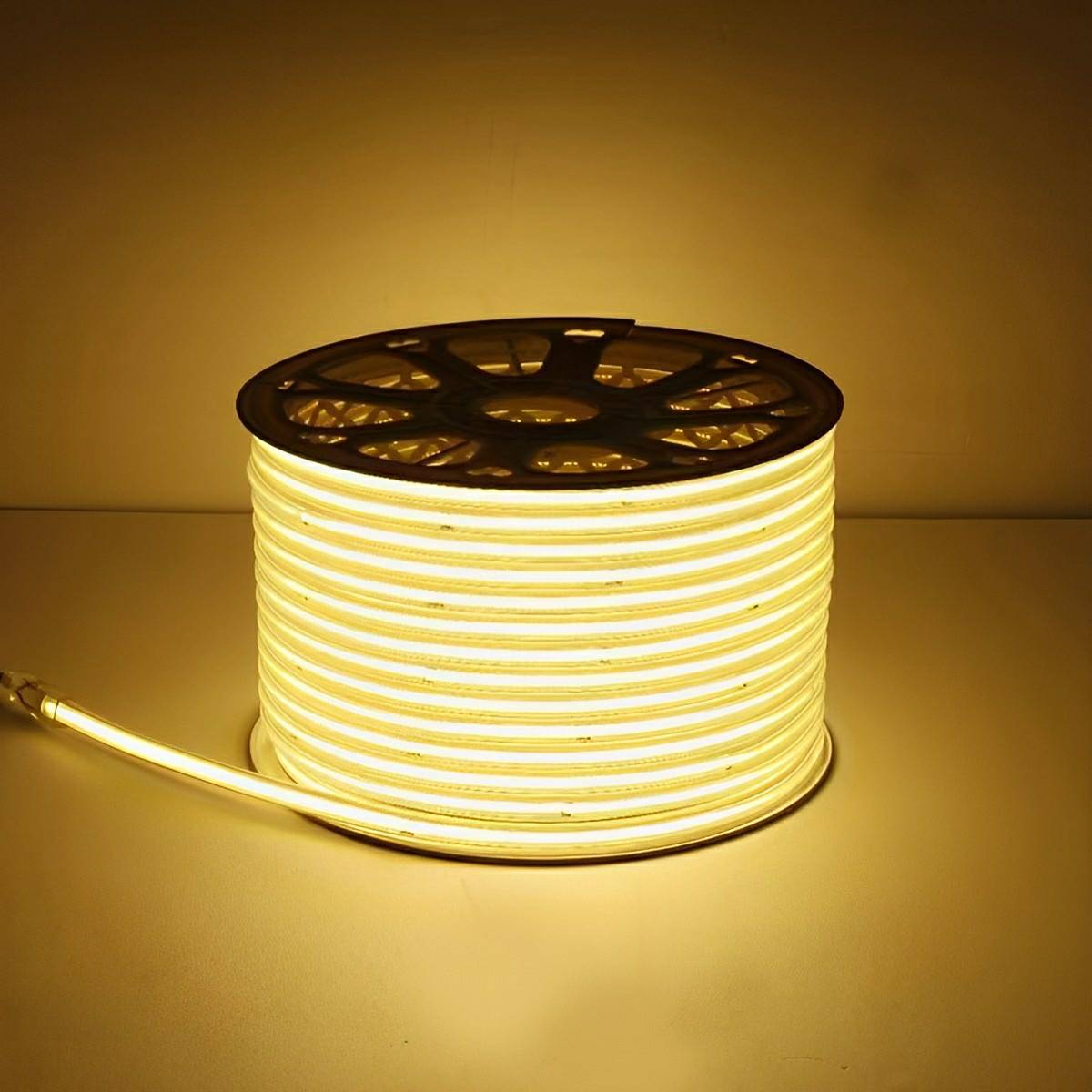 Flexible wasserdichte LED-Lichtleiste 24 V COB für Treppen-, Unterwasser-, Pool-, Garten- und Außenbeleuchtung | Sansoti