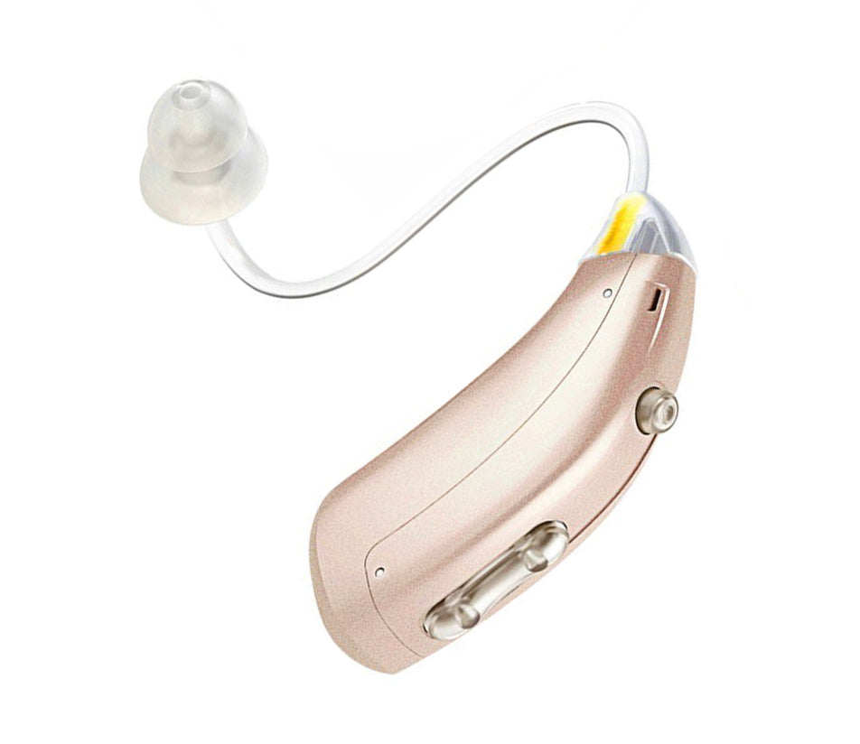 Digital Rechargeable Hearing Aid with Volume Control for Left and Right Ear Hearing Protection for Seniors | Sansoti