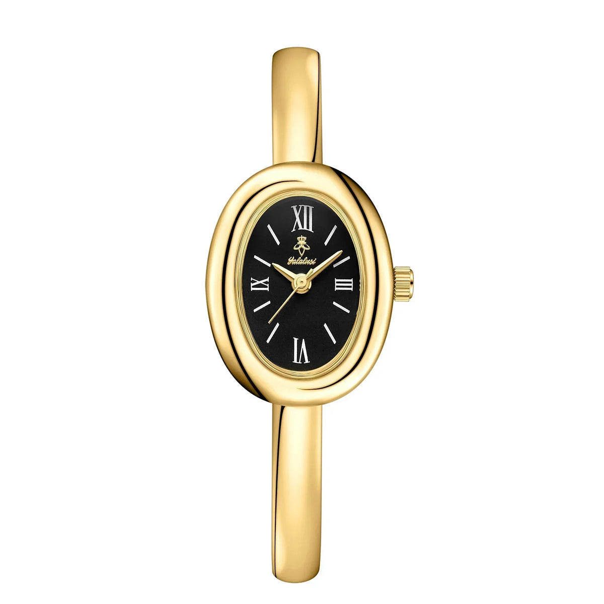Oval Bracelet Watch – Modern & Classic Women's Watch with Luxurious Gold Look | Sansoti