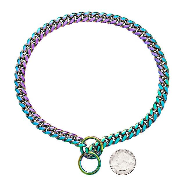 Metalen Schakelketting Halsband voor Honden Robuust Trainingsontwerp Duurzaam Sterke Schakels Alle Rassen | Sansoti