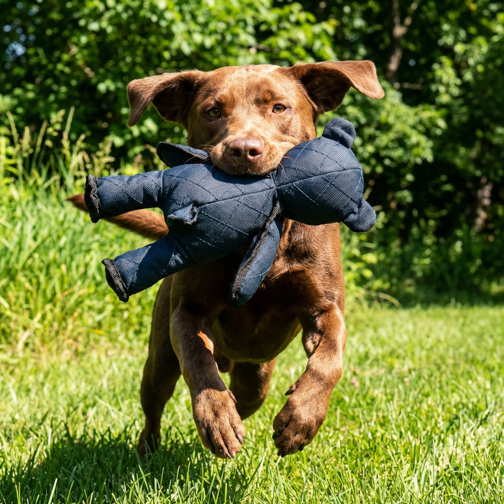 Juguete de peluche reforzado en forma de oso para perros que mastican intensamente, de lona y duradero, juguete interactivo para perros | Sansoti