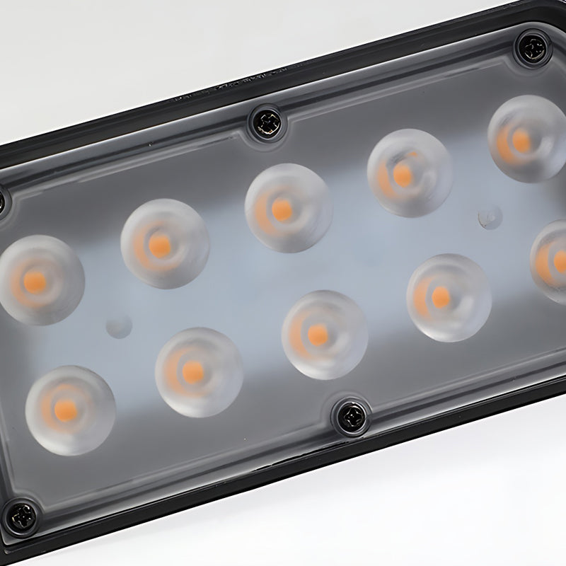 Solar Downlight Wall Lamp for Outdoor Use with Adjustable Solar Panel and IP65 | Sansoti