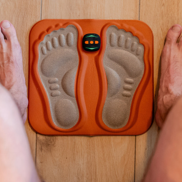 Foot Massage Mat with Electrical Stimulation Copper Fiber for Home Relaxation Tired Feet Wellness | Sansoti