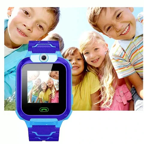 Kinder Smartwatch met GPS Tracking en Noodknop – Waterdicht en Schoolmodus | Sansoti