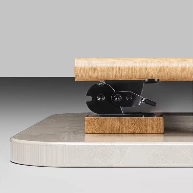 Ferrure de table pliante en acier – auto-verrouillage jusqu’à 225 kg – montage à 90° – 2 pièces | Sansoti