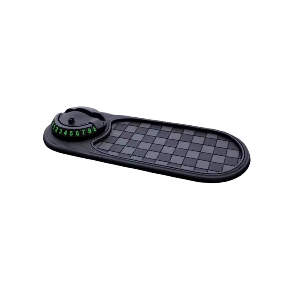 Telefoonhouder Auto Dashboard Organizer Verstelbaar 360° Draaibaar Antislip Zwart Bruin Veilig Handsfree | Sansoti