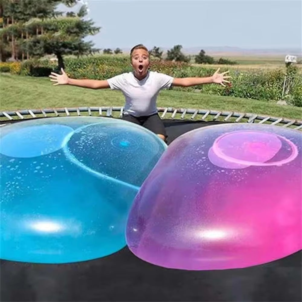 Balle à bulles TPR sans BPA 70cm 120cm balle de jeu jardin balle d'eau balle saut intérieur extérieur enfants famille été jouet 122kg | Sansoti