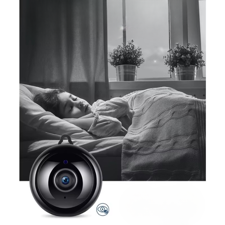 Discreet HD Security Camera 1080p with Magnetic Mount Wireless Wifi Night Vision Motion Detection | Sansoti