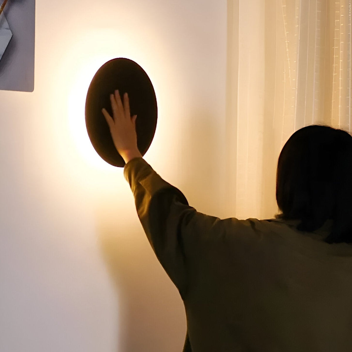 Wall Lamp Round Aluminum LED Nordic Minimalist 10W Ø13 Ø30 Hall Bedroom | Sansoti