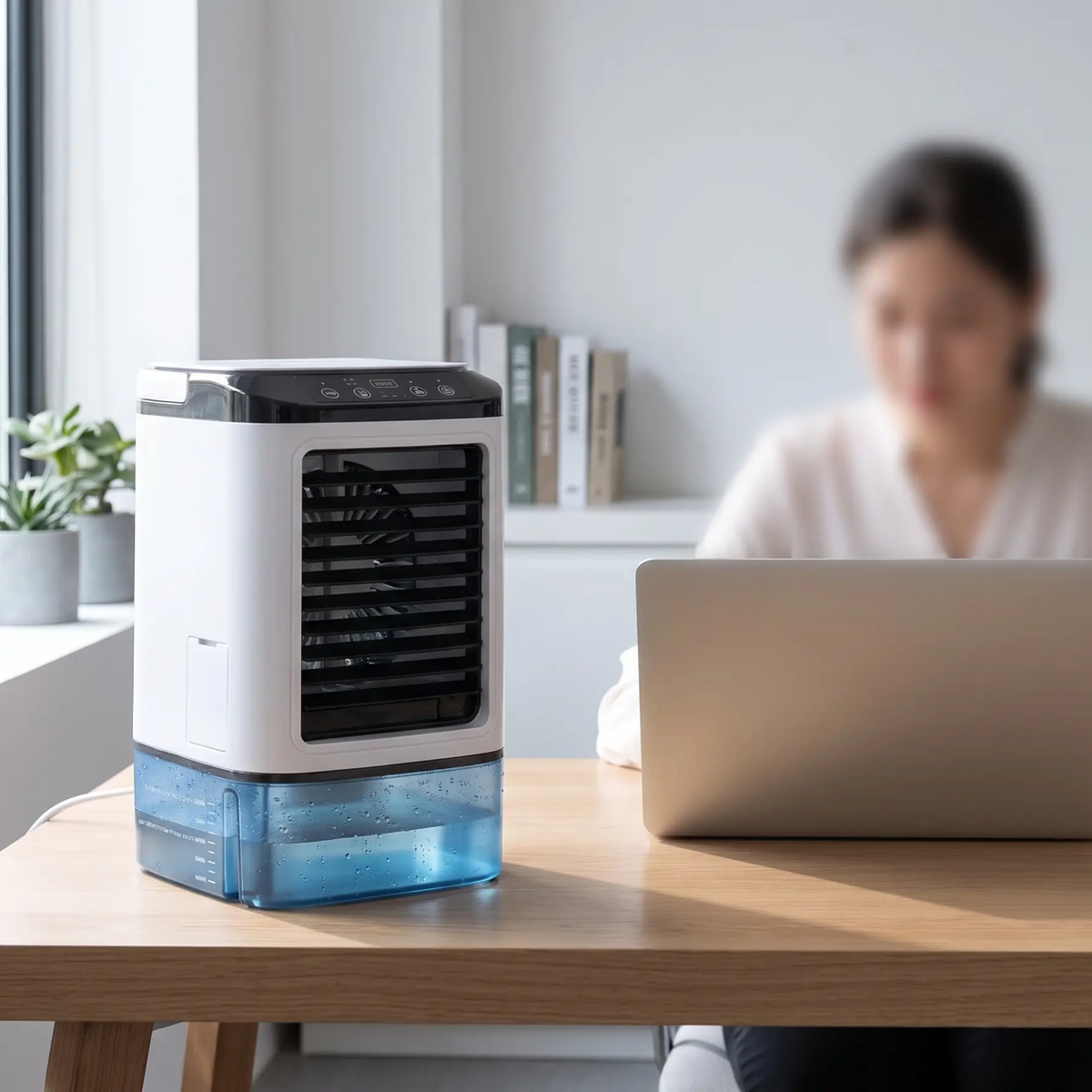 Portable Air Cooler with Ultrasonic Technology and 3 Speeds for Optimal Cooling | Sansoti