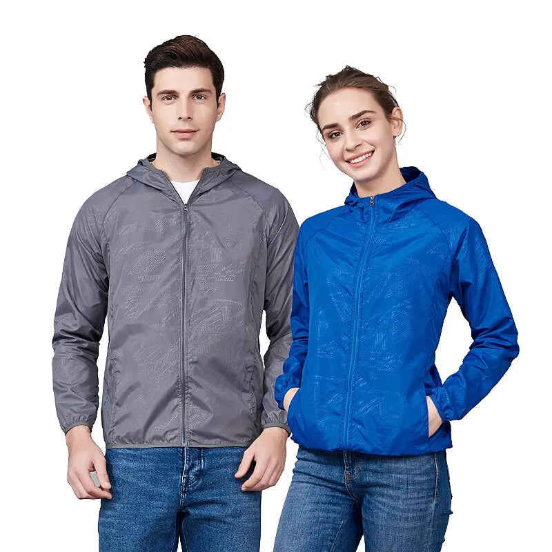 Ultralight Waterproof Windbreaker Women Men Rain Jacket Breathable Packable Outdoor Hiking Cycling Sports | Sansoti