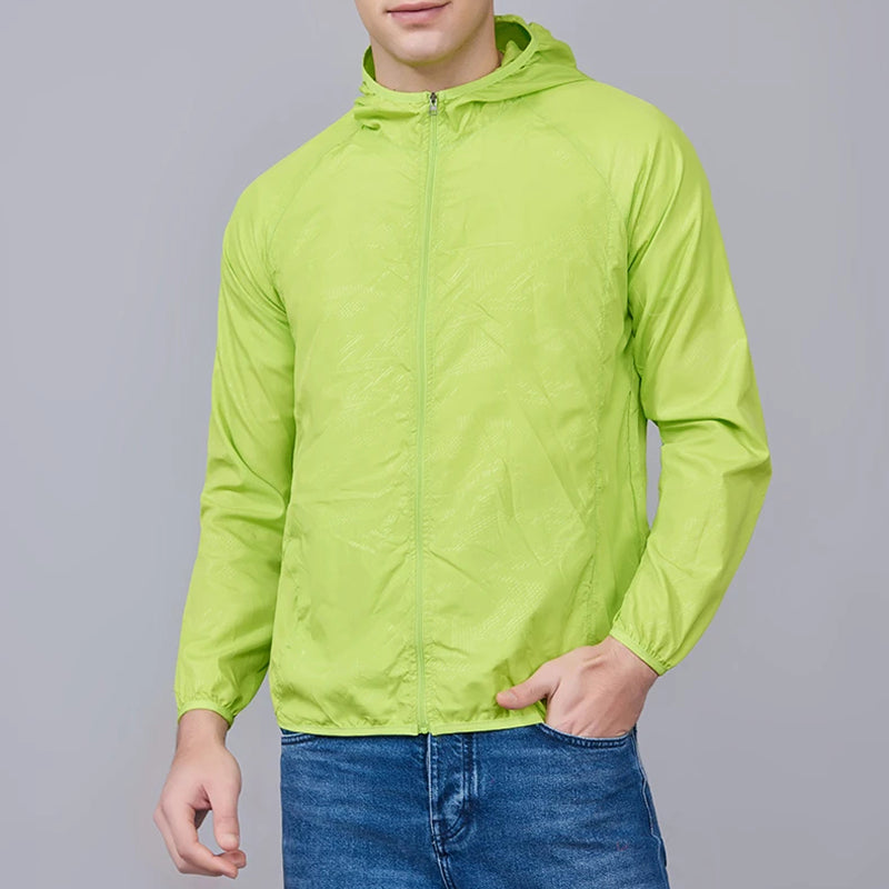 Ultralight Waterproof Windbreaker Women Men Rain Jacket Breathable Packable Outdoor Hiking Cycling Sports | Sansoti