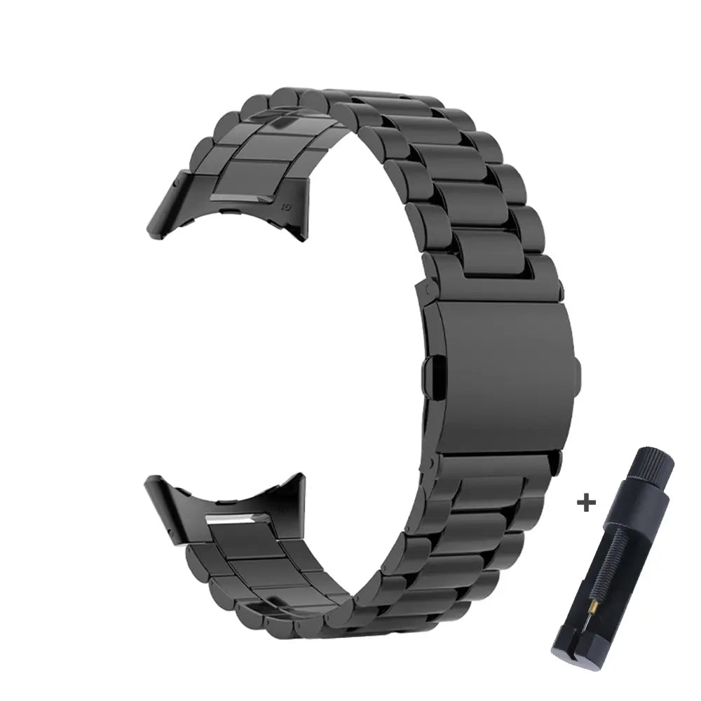 Stainless Steel Watch Band for Smartwatch 41mm 45mm Premium Metal Band Adjustable Stylish Wristband | Sansoti
