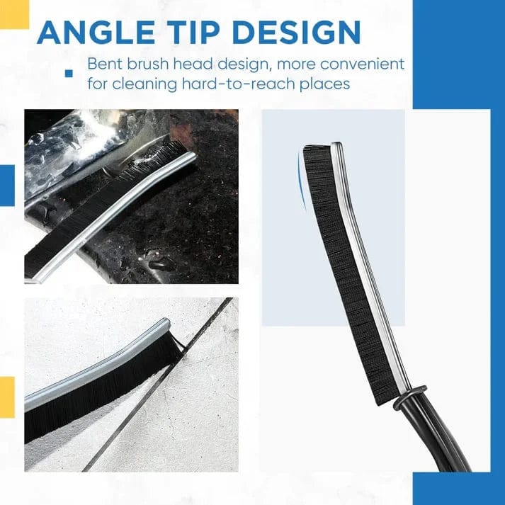 Grout Cleaning Brush Hard Bristles Narrow Crevices Tiles Bathroom Kitchen | Sansoti